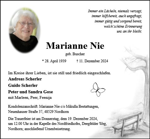 Marianne Nie