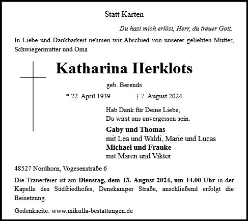 Katharina Herklots