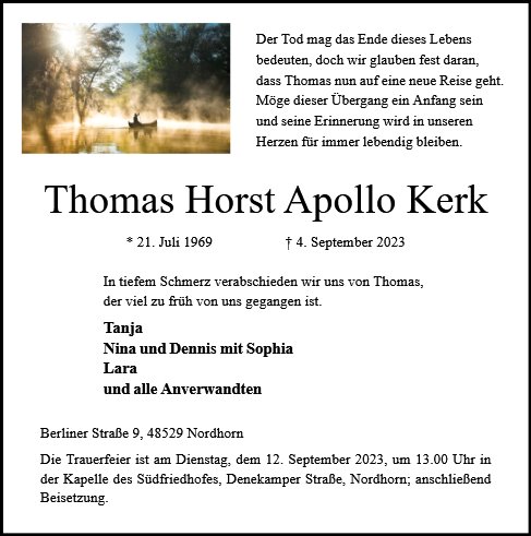 Thomas Horst Apollo Kerk