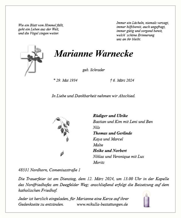 Marianne Warnecke