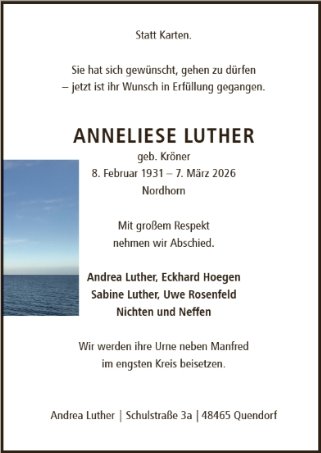 Anneliese Luther