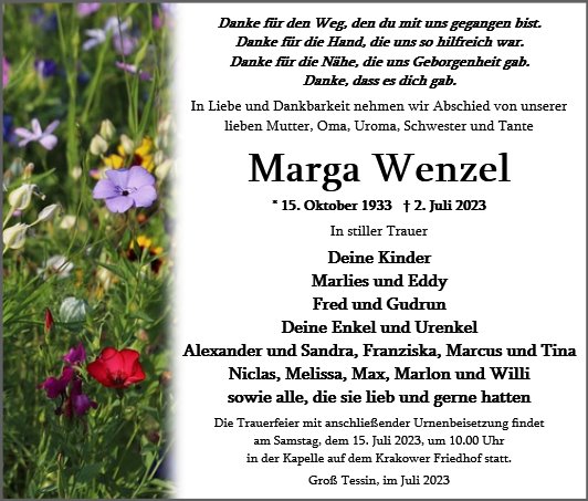 Marga Wenzel