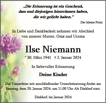 Ilse Niemann