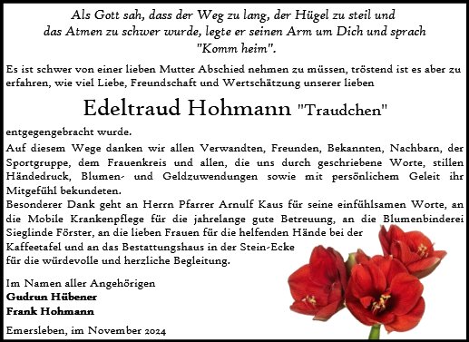 Edeltraut Hohmann