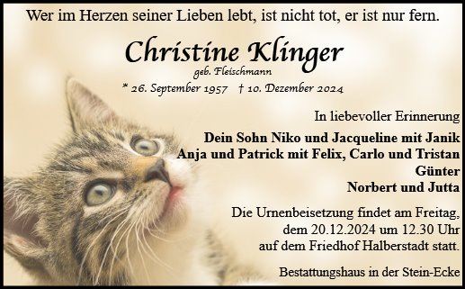 Christine Klinger