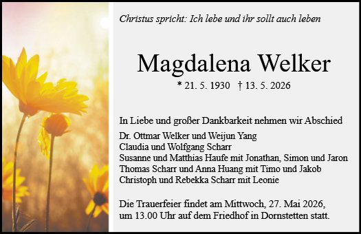 Magdalena Welker