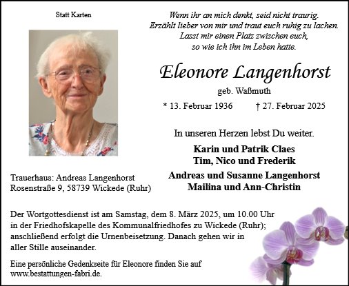 Eleonore Langenhorst