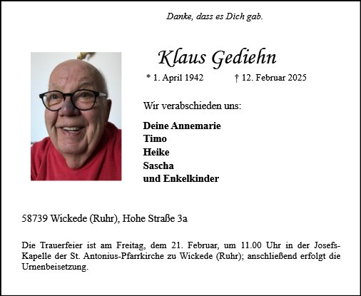 Klaus Gediehn