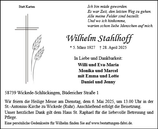 Wilhelm Stahlhoff