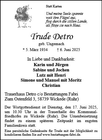 Gertrud Detro