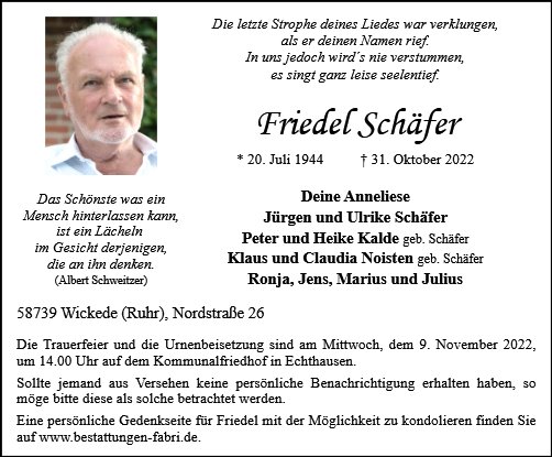 Friedrich Schäfer