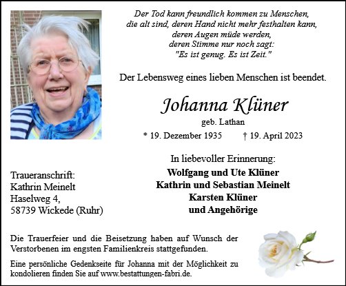Johanna Klüner