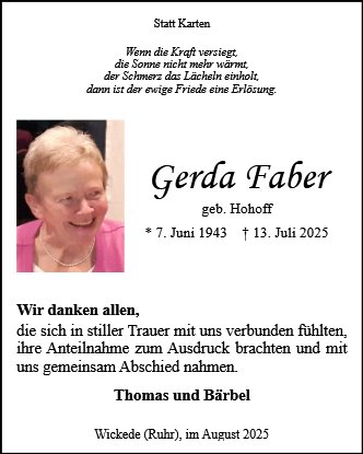 Gerda Faber
