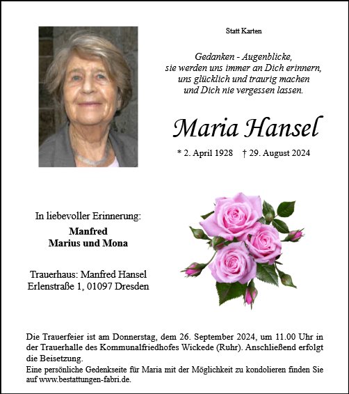 Maria Hansel