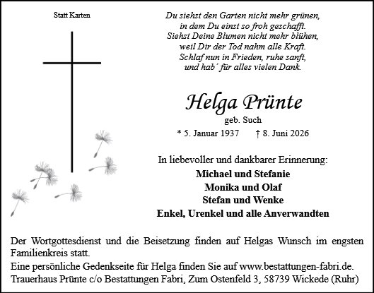 Helga Prünte