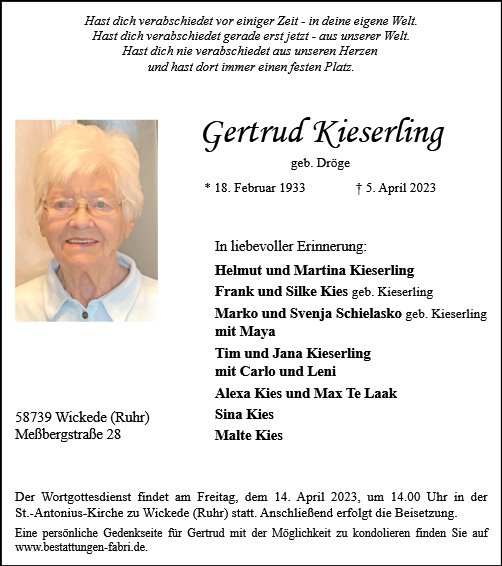 Gertrud Kieserling