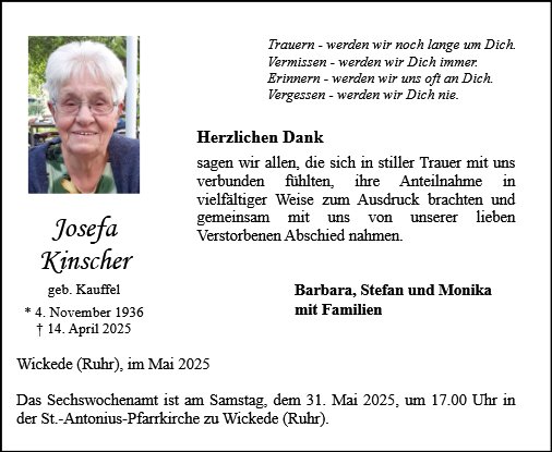 Josefa Kinscher