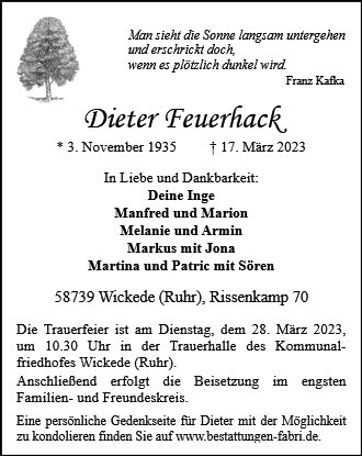 Dieter Feuerhack