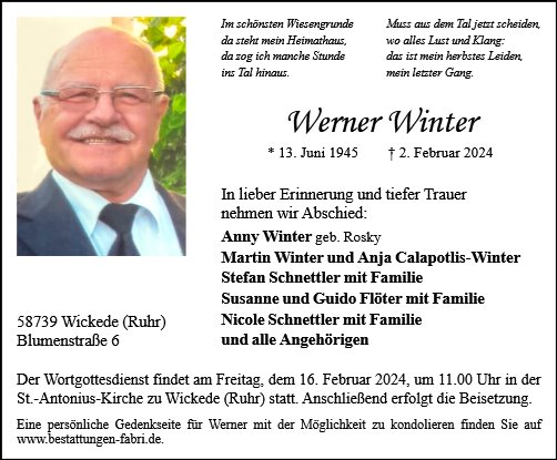 Werner Winter