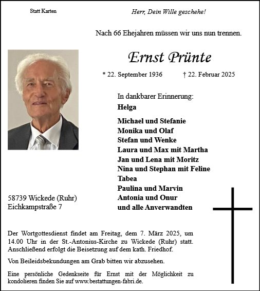 Ernst Prünte