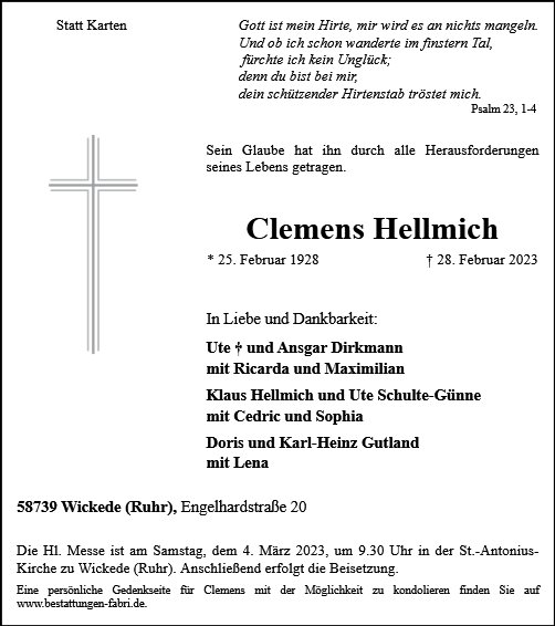 Clemens Hellmich