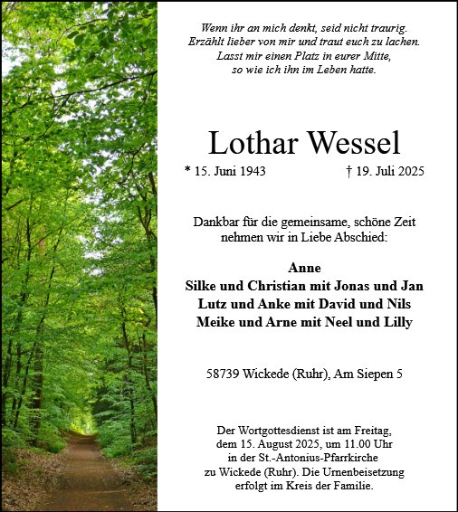Lothar Wessel
