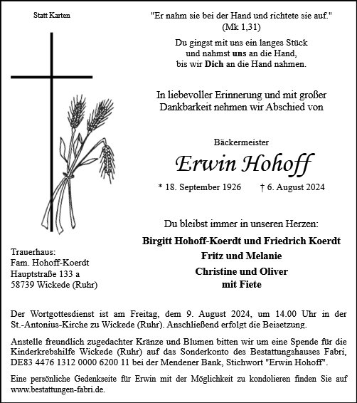 Erwin Hohoff