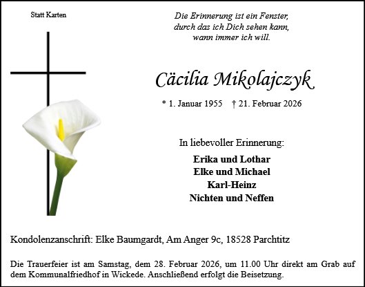 Cäcilia Mikolajczyk