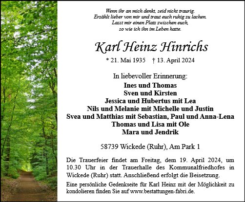 Karl Heinz Hinrichs