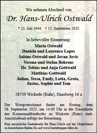 Hans-Ulrich Ostwald