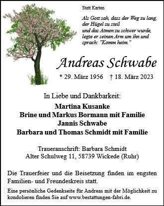Andreas Schwabe