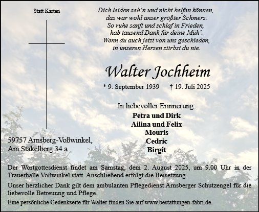 Walter Jochheim