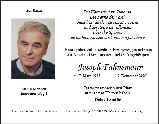 Joseph Fahnemann