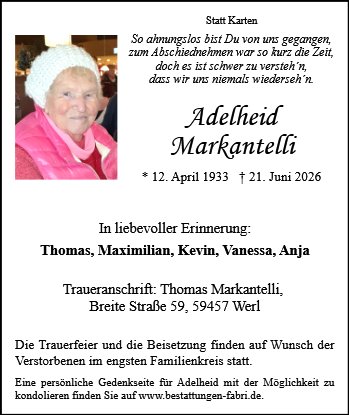 Adelheid Markantelli