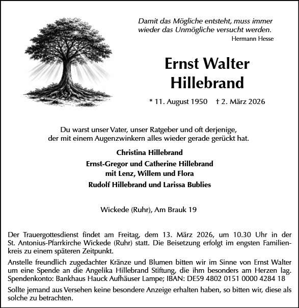 Ernst Walter Hillebrand