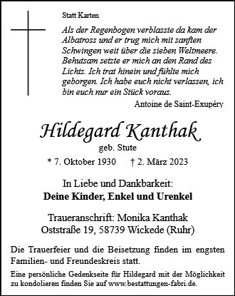 Hildegard Kanthak