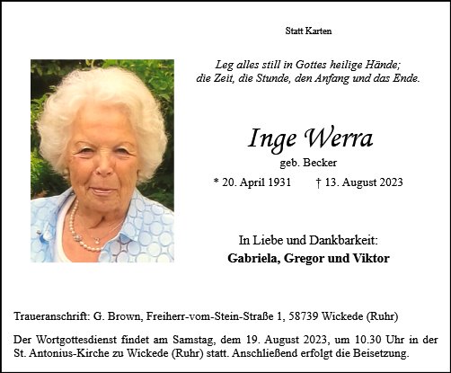 Ingeborg Werra
