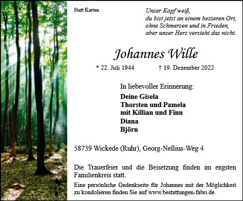 Johannes Wille