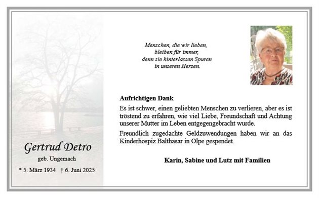 Gertrud Detro