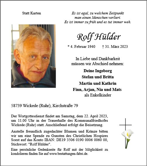 Rudolf Hülder