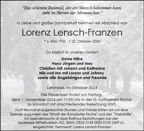 Lorenz Lensch-Franzen