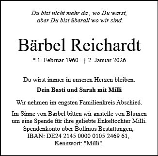 Bärbel Reichardt