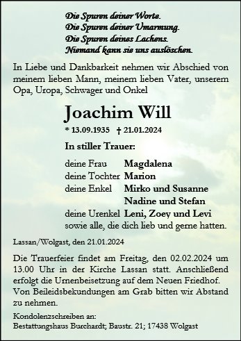 Joachim Will