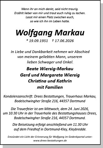 Wolfgang Markau