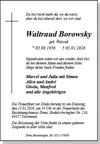 Waltraud Borowsky