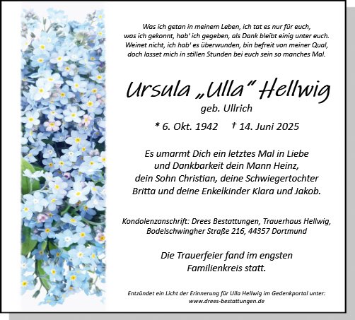 Ursula Hellwig