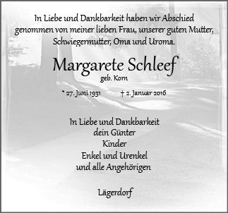 Margarete Schleef