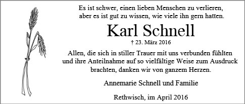 Karl Schnell