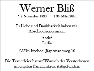 Werner Bliß