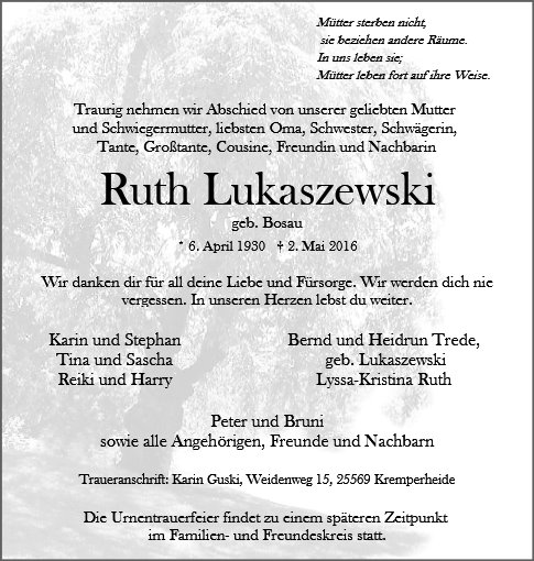 Ruth Lukaszewski